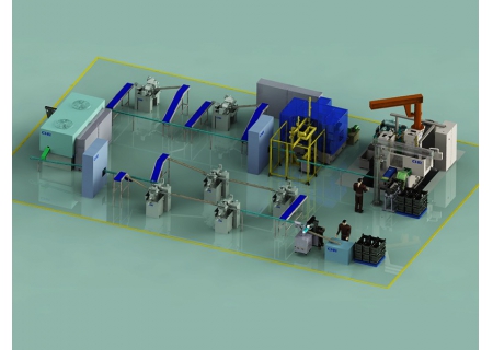 彈簧鋼闆銷加工自動線