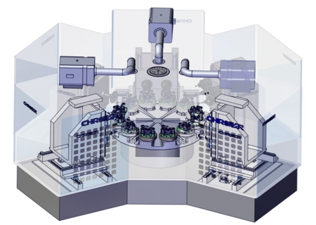 六工位數控銑削機床HK720系列
